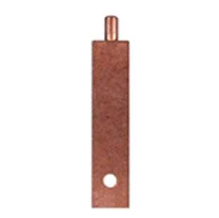 Armature Bar Shader 1.625" Copper Plated