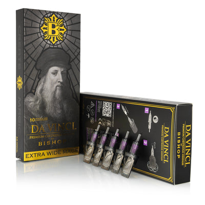 Da Vinci V2 Cartridges #12 Wide Magnum Shader Long Taper
