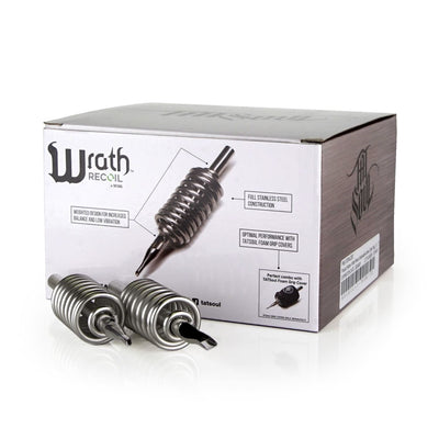 Wrath Recoil 1" Stainless Steel Disposable Tube Open Magnum Tip- Expiring Soon