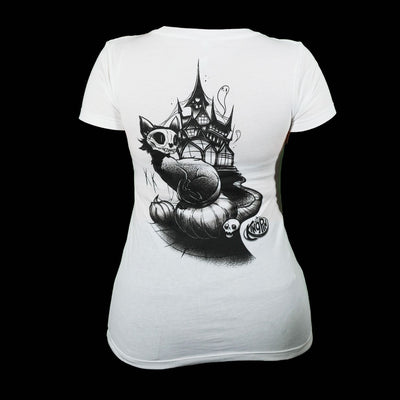 Skelecat Haunt by Kellan Horner Shirt