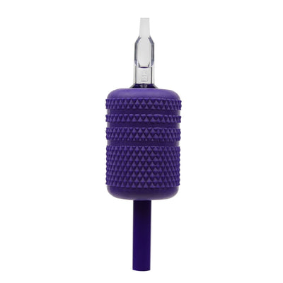Blue Disposable Tubes Oversize Soft Grip Open Magnum