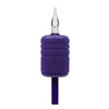 Blue Disposable Tubes Oversize Soft Grip Round