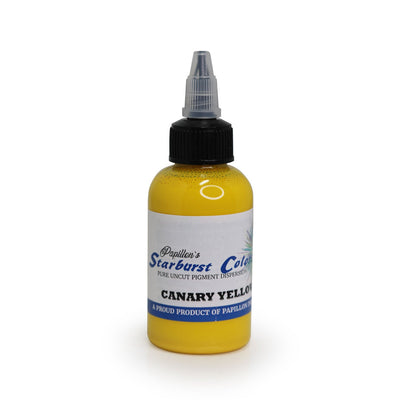Starburst Tattoo Ink Canary Yellow