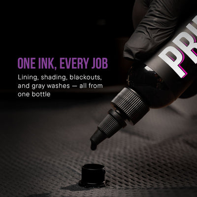 Prime - Black - Tattoo Ink 8oz