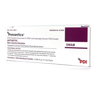 Prevantics Chlorhexidine Prep Swabs to Cleanse Skin for Tattoos 