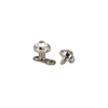 Dermal Anchor Gem Disk Titanium 4mm Clear