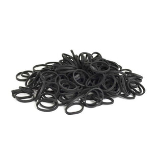 #8 Black Tattoo Machine Rubber Bands