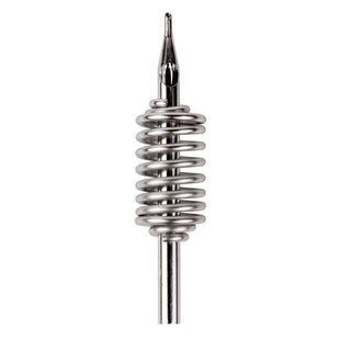Wrath Recoil 1" Stainless Steel Disposable Tube Angle Round Tip